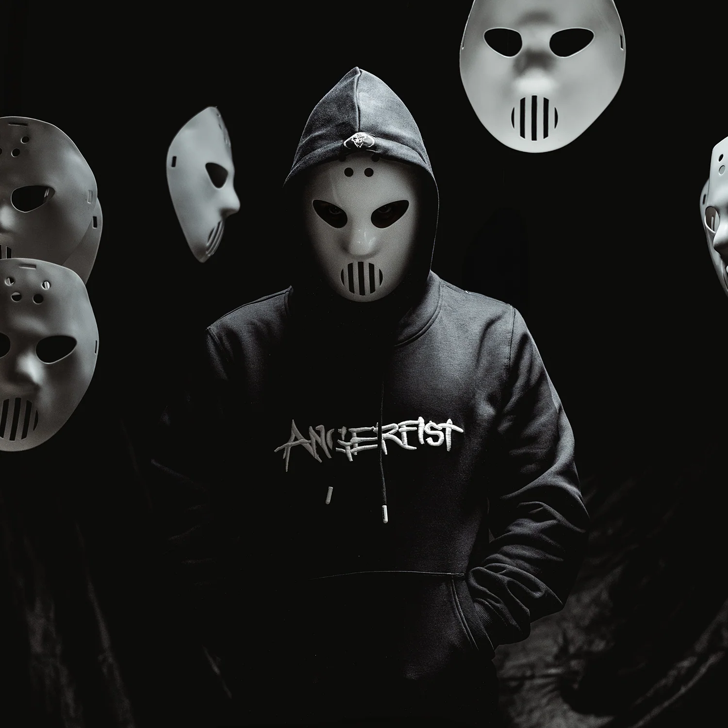 Angerfist Black Hoodie - Image 3