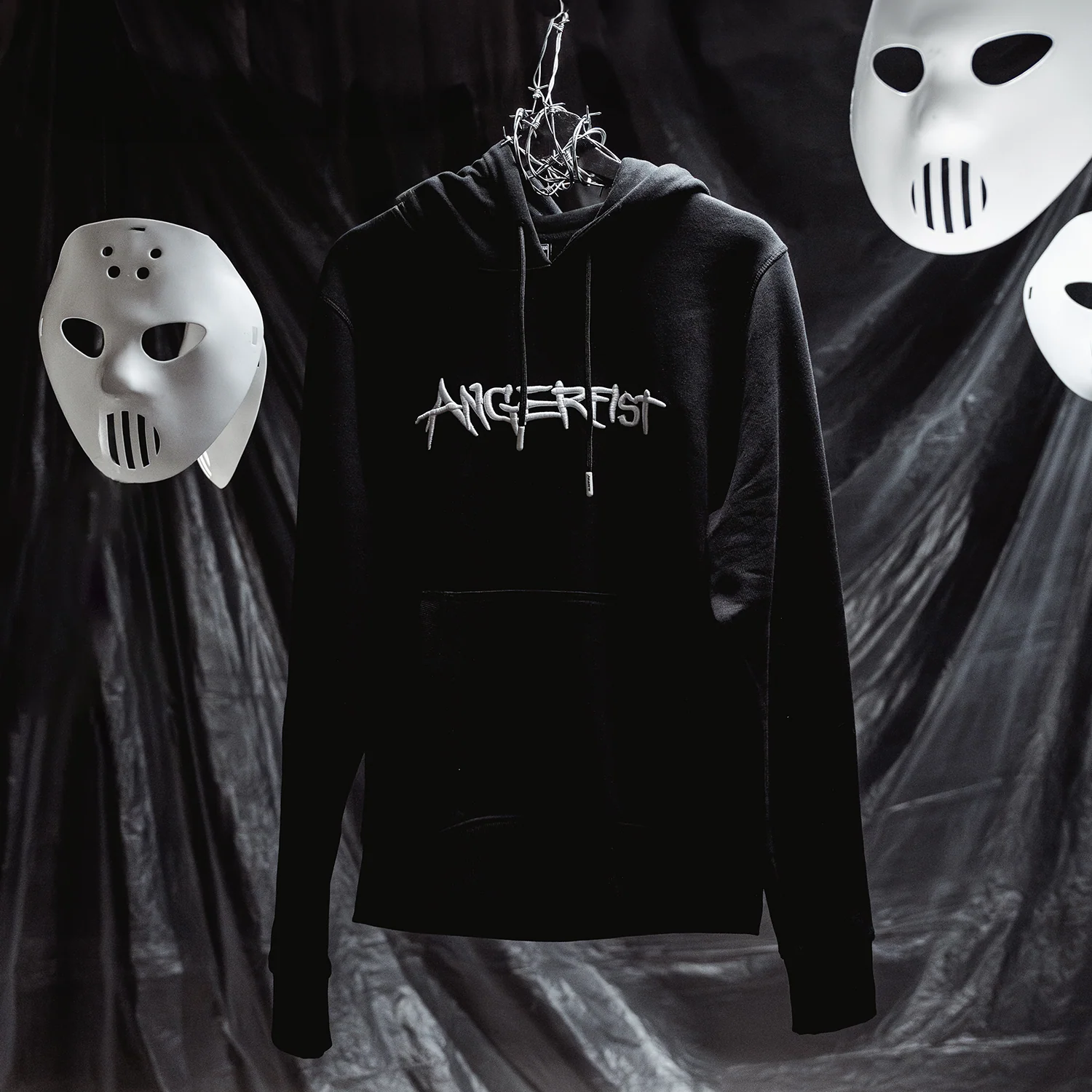 Angerfist Black Hoodie - Image 5