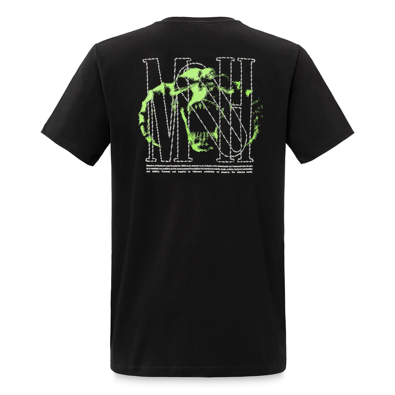MOH neon green backprint t-shirt - Image 4