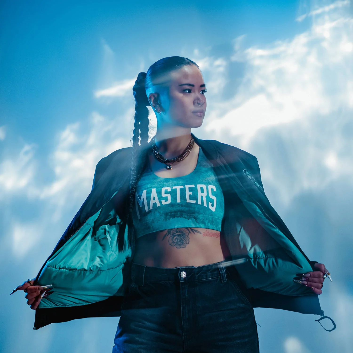 MOH Misty Teal Sport top - Image 2