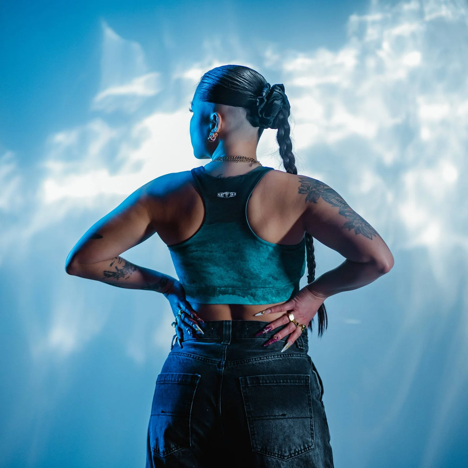 MOH Misty Teal Sport top - Image 5