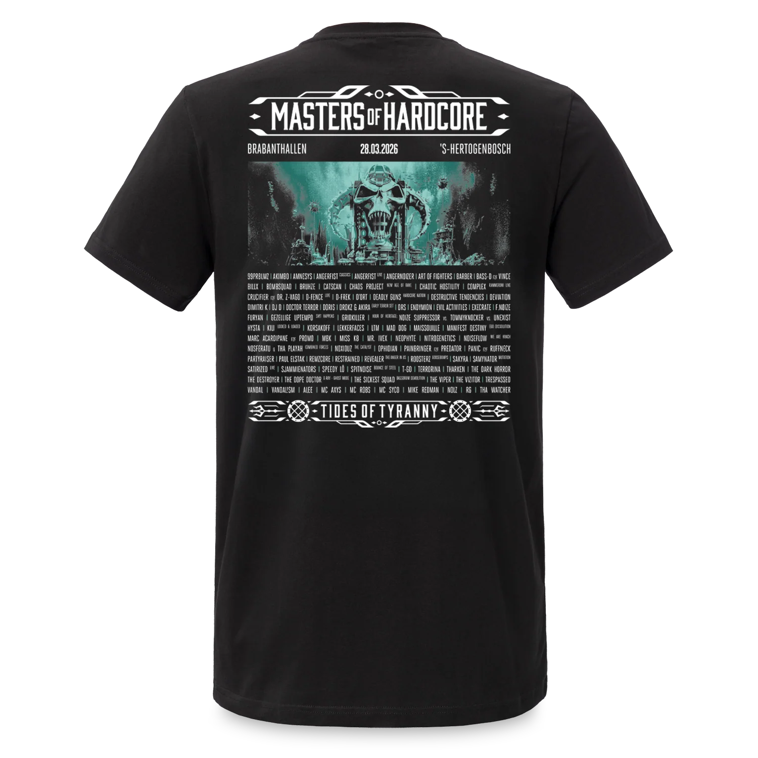 MOH Tides of Tyranny Line-up T-shirt - Image 3